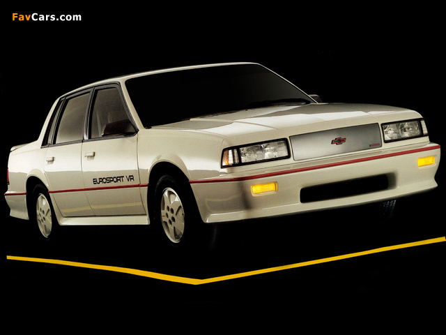 Chevrolet Celebrity Eurosport VR Sedan 1987–88 images (640 x 480)