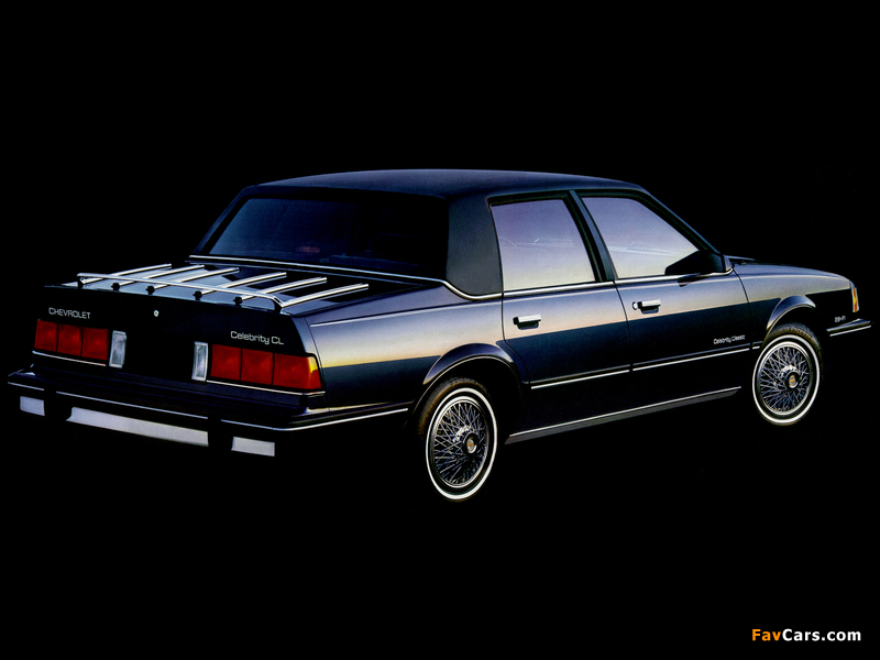 Images of Chevrolet Celebrity Classic 1986–89 (800 x 600)