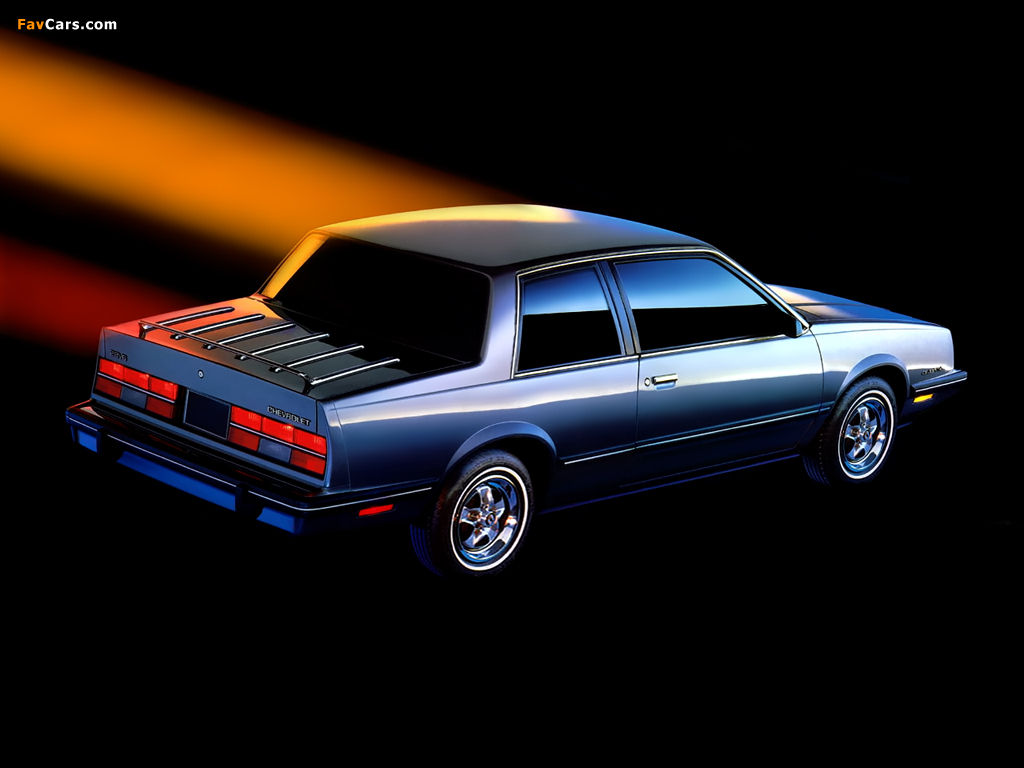 Photos of Chevrolet Celebrity Coupe 1982–85 (1024 x 768)