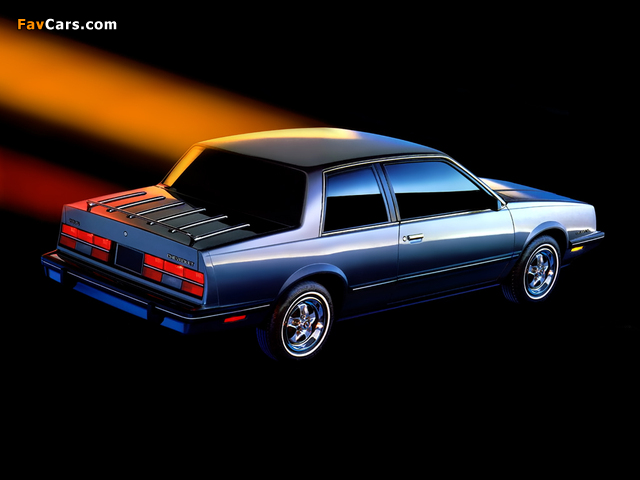 Photos of Chevrolet Celebrity Coupe 1982–85 (640 x 480)
