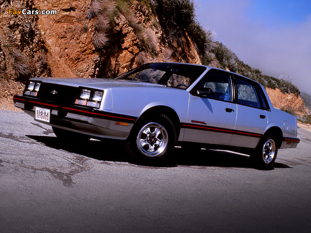 Photos of Chevrolet Celebrity Eurosport 1985 (640 x 480)