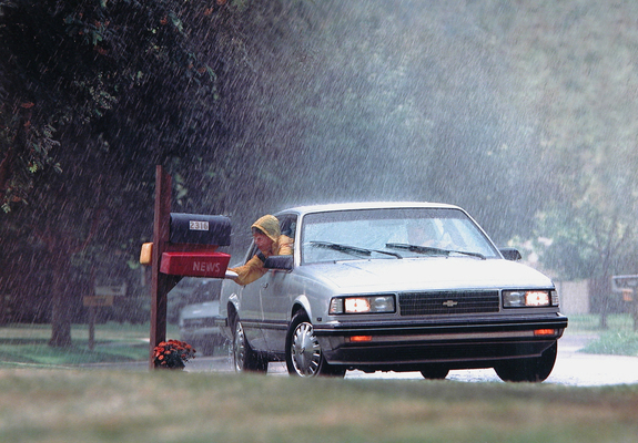 Photos of Chevrolet Celebrity 1986–89