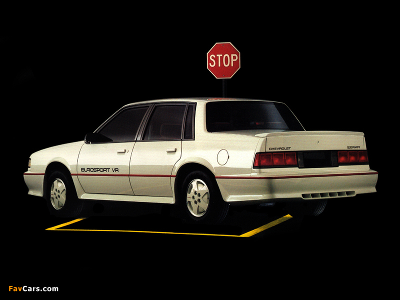 Pictures of Chevrolet Celebrity Eurosport VR Sedan 1987–88 (800 x 600)