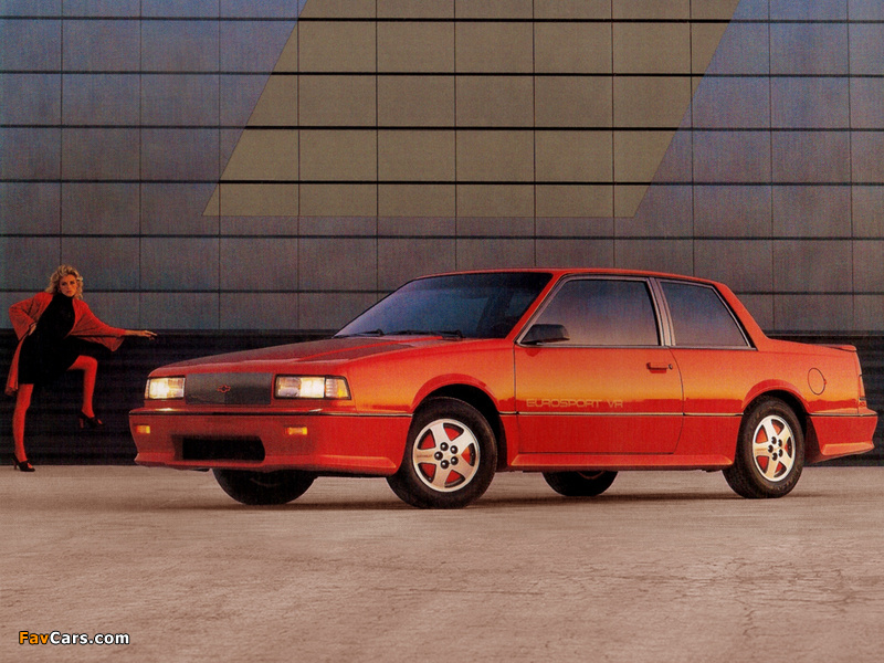 Pictures of Chevrolet Celebrity Eurosport VR Coupe 1988 (800 x 600)