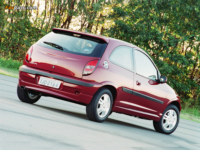 Chevrolet Celta 3-door 2000–06 wallpapers (640 x 480)