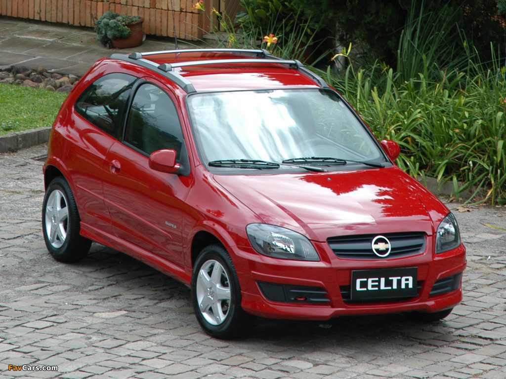 Chevrolet Celta 3-door 2006–11 photos (1024 x 768)