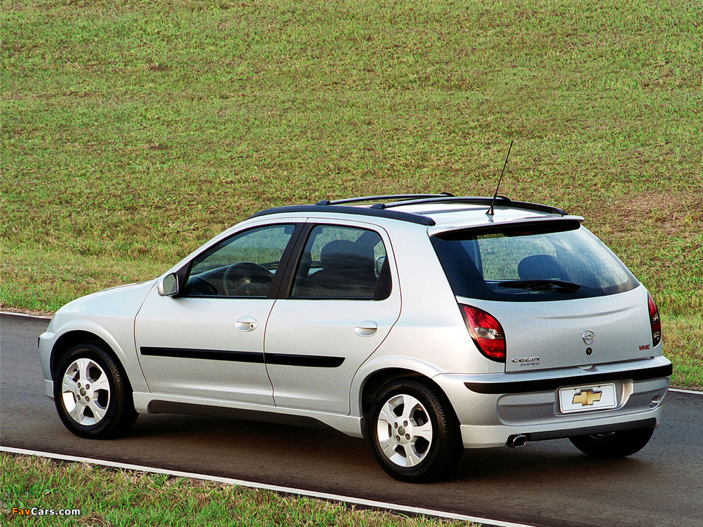 Photos of Chevrolet Celta Super 5-door 2003–06 (1024 x 768)