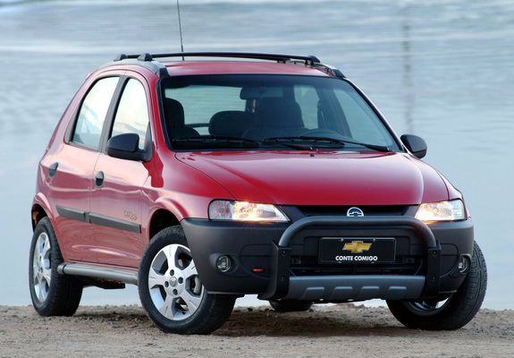 Photos of Chevrolet Celta Off-Road 2005–06