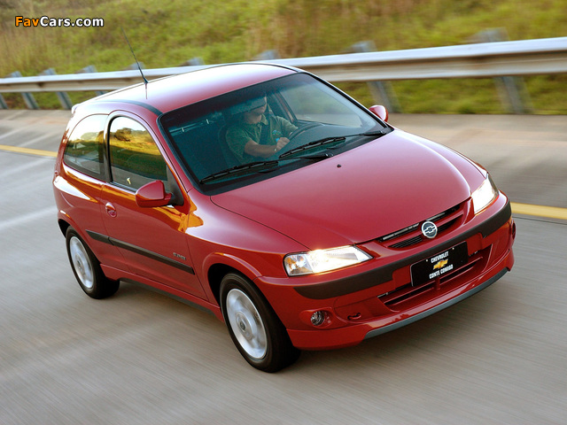 Chevrolet Celta Super 3-door 2003–06 wallpapers (640 x 480)