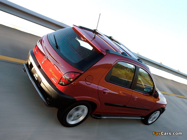 Chevrolet Celta Off-Road 2005–06 wallpapers (640 x 480)