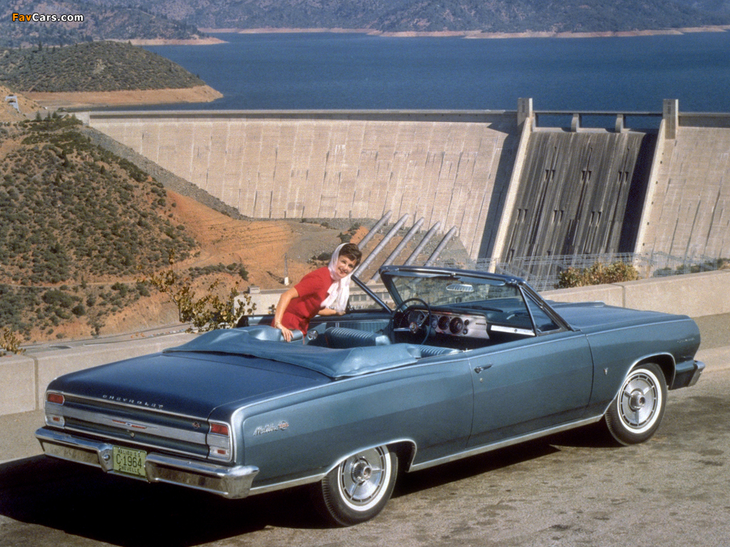 Chevrolet Chevelle Malibu SS Convertible (57/58-67) 1964 images (1024 x 768)
