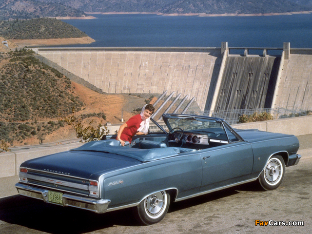 Chevrolet Chevelle Malibu SS Convertible (57/58-67) 1964 images (640 x 480)