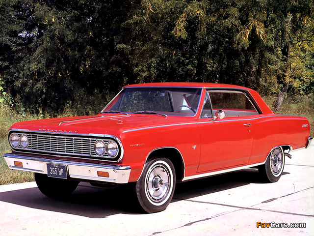 Chevrolet Chevelle Malibu SS Sport Coupe (57/58-37) 1964 photos (640 x 480)