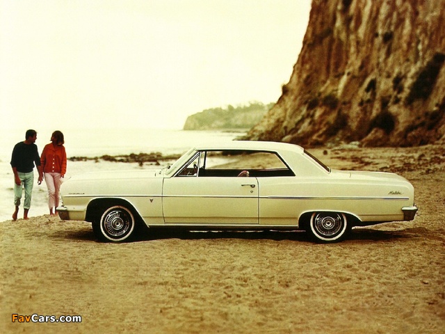 Chevrolet Chevelle Malibu Sport Coupe (55/56-37) 1964 pictures (640 x 480)