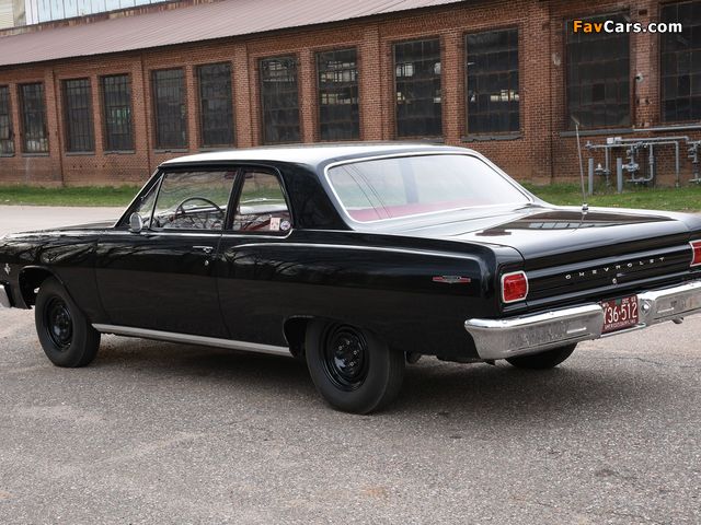 Chevrolet Chevelle 300 L79 2-door Sedan (132-11) 1965 wallpapers (640 x 480)