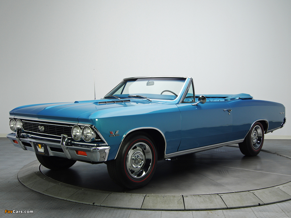 Chevrolet Chevelle SS 396 Convertible 1966 pictures (1024 x 768)