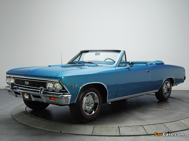 Chevrolet Chevelle SS 396 Convertible 1966 pictures (640 x 480)