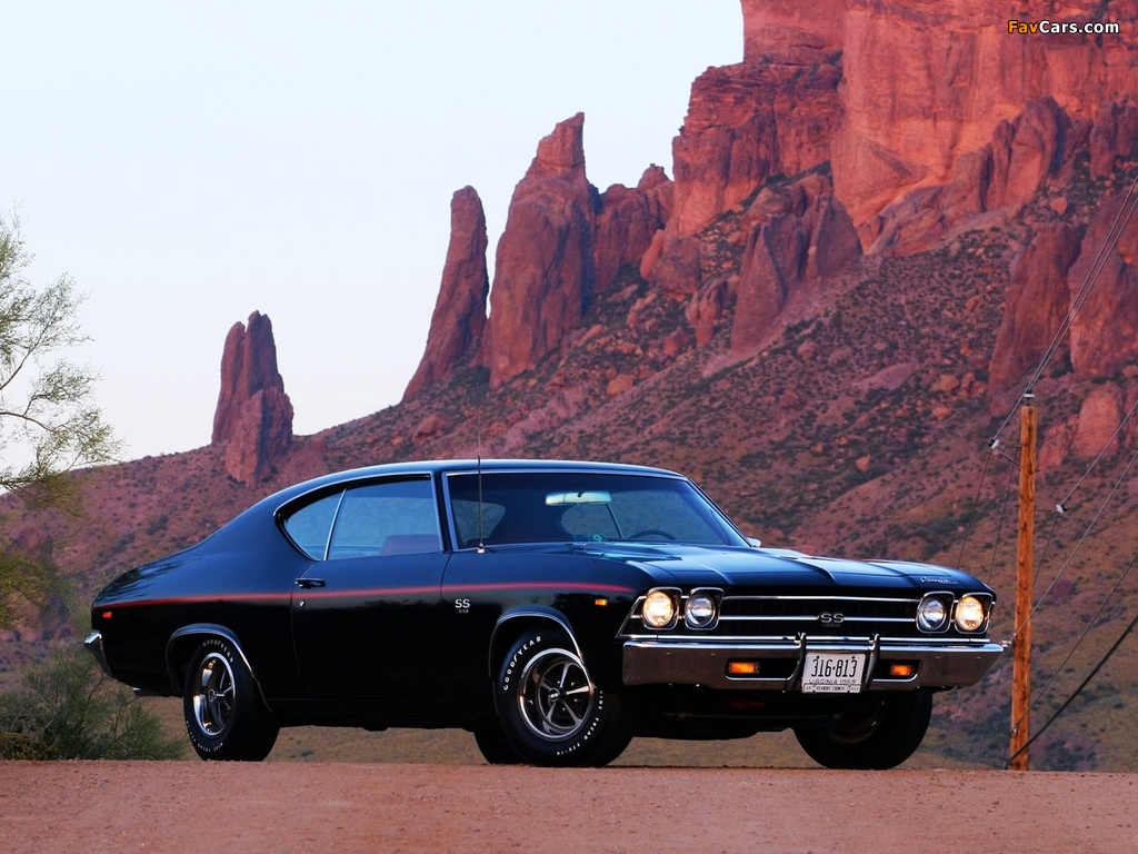 Chevrolet Chevelle SS 396 Hardtop Coupe 1969 photos (1024 x 768)