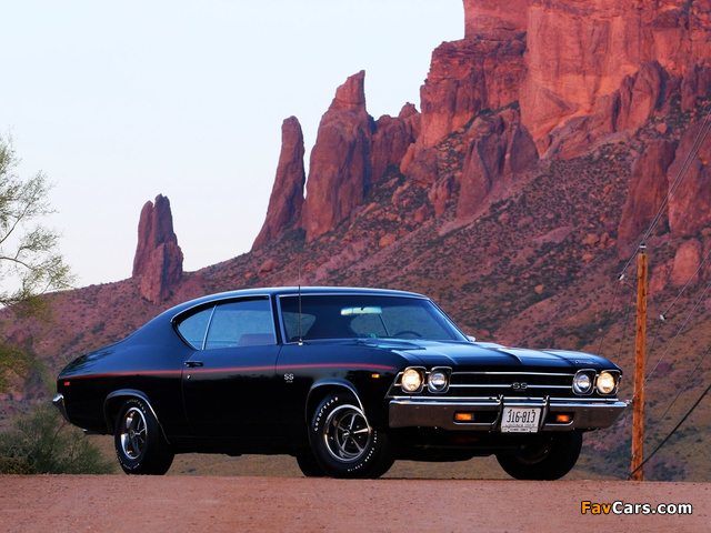 Chevrolet Chevelle SS 396 Hardtop Coupe 1969 photos (640 x 480)