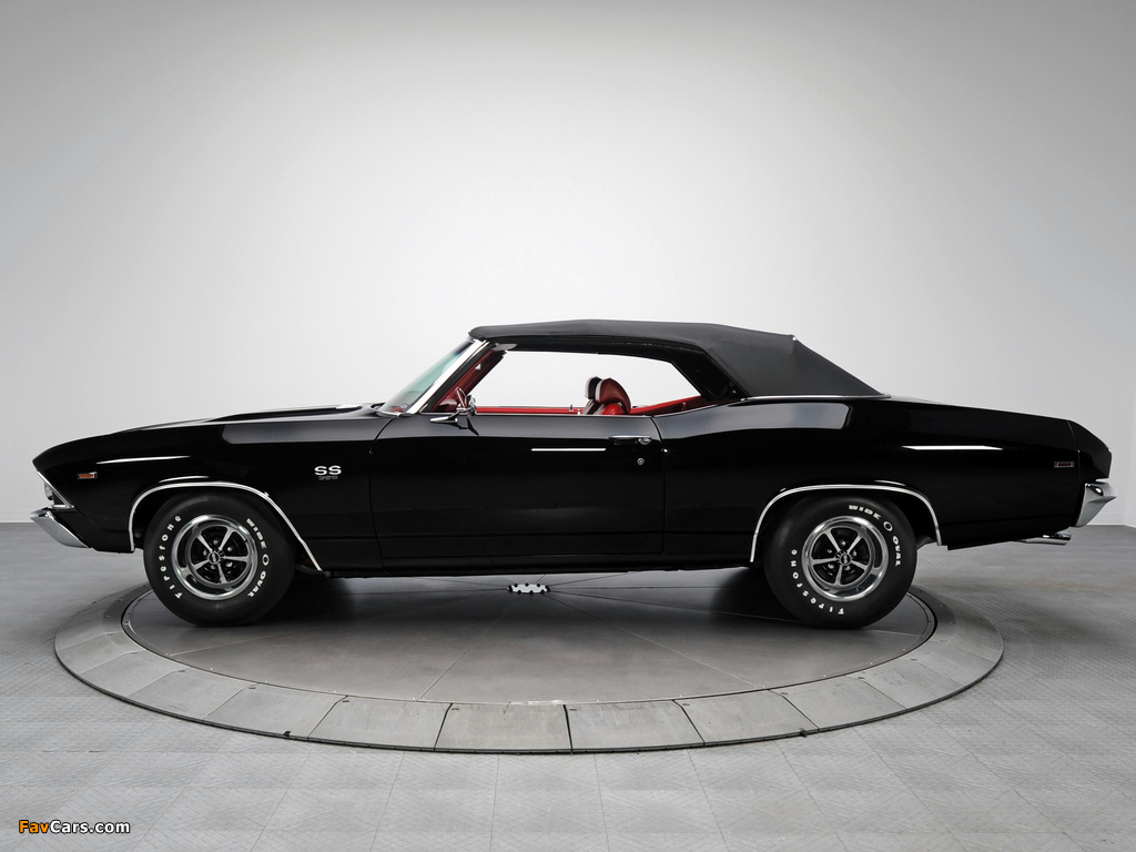 Chevrolet Chevelle SS 396 L35 Convertible 1969 pictures (1024 x 768)