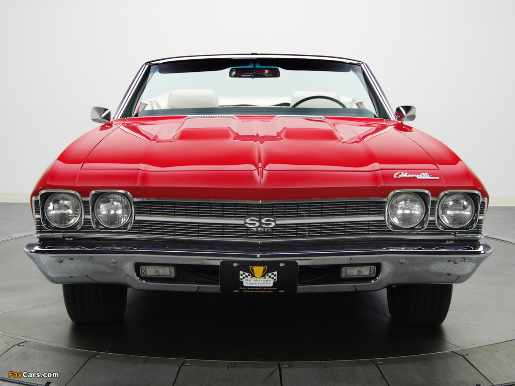 Chevrolet Chevelle SS 396 L34 Convertible 1969 pictures (1024 x 768)