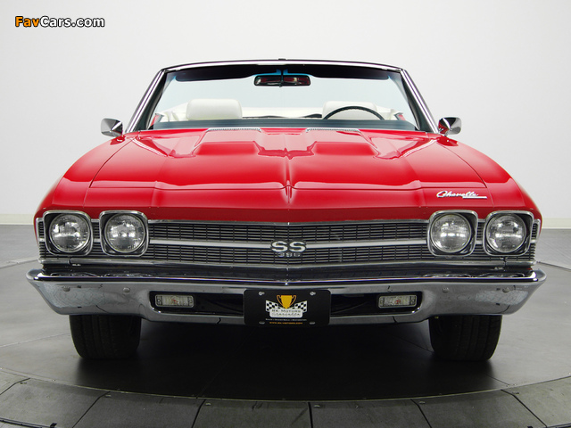 Chevrolet Chevelle SS 396 L34 Convertible 1969 pictures (640 x 480)