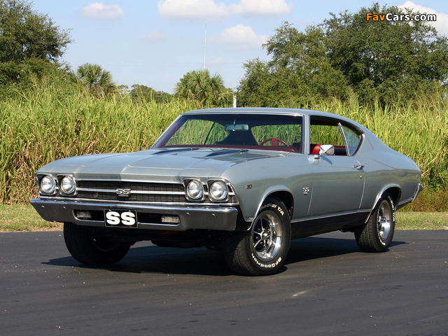 Chevrolet Chevelle SS 396 Hardtop Coupe 1969 pictures (640 x 480)