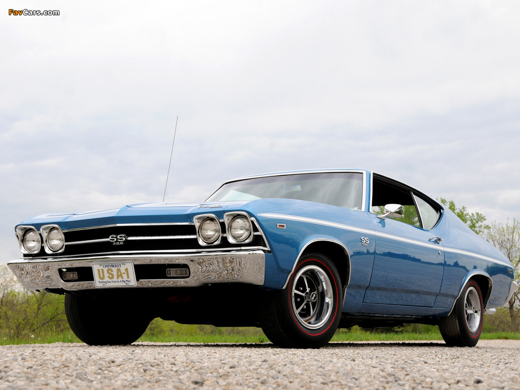 Chevrolet Chevelle SS 396 Hardtop Coupe 1969 wallpapers (1024 x 768)