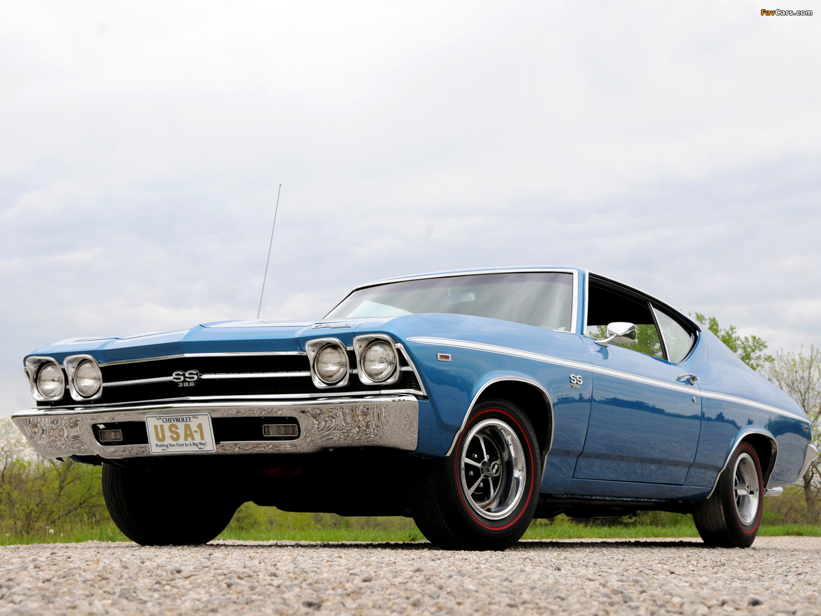 Chevrolet Chevelle SS 396 Hardtop Coupe 1969 wallpapers (1600 x 1200)