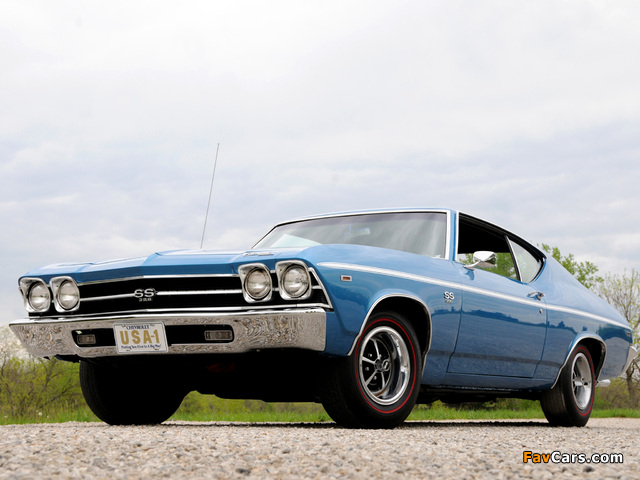 Chevrolet Chevelle SS 396 Hardtop Coupe 1969 wallpapers (640 x 480)