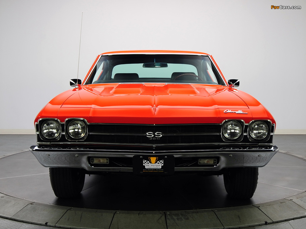 Chevrolet Chevelle SS 396 L34 Hardtop Coupe 1969 wallpapers (1024 x 768)