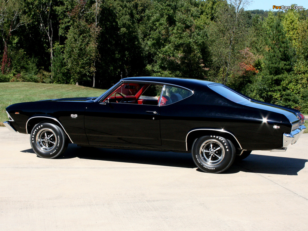Chevrolet Chevelle SS 396 Hardtop Coupe 1969 wallpapers (1024 x 768)