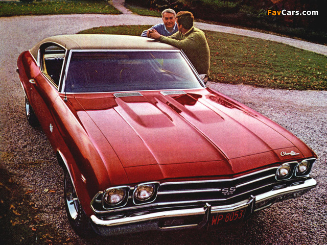 Chevrolet Chevelle SS 396 Hardtop Coupe 1969 wallpapers (640 x 480)