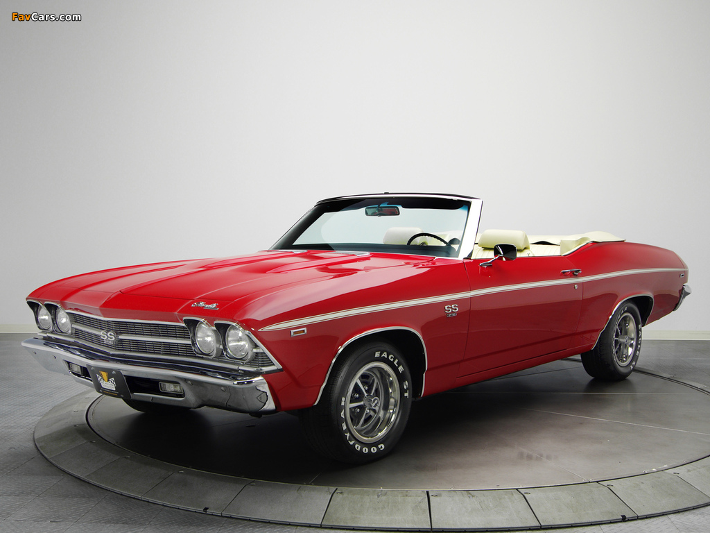 Chevrolet Chevelle SS 396 L34 Convertible 1969 wallpapers (1024 x 768)