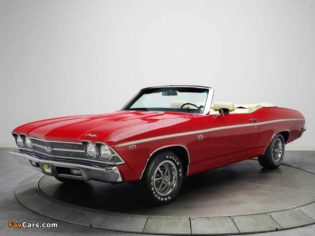 Chevrolet Chevelle SS 396 L34 Convertible 1969 wallpapers (640 x 480)