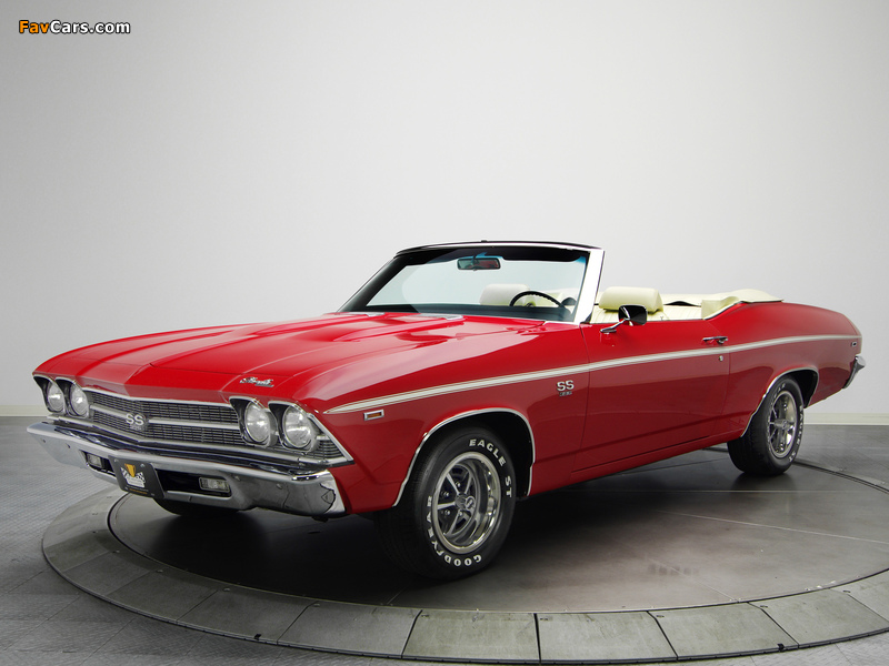 Chevrolet Chevelle SS 396 L34 Convertible 1969 wallpapers (800 x 600)