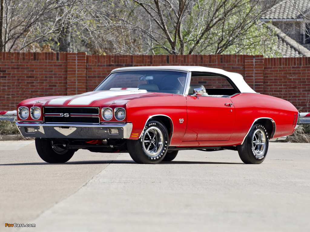 Chevrolet Chevelle SS 454 LS6 Convertible 1970 images (1024 x 768)