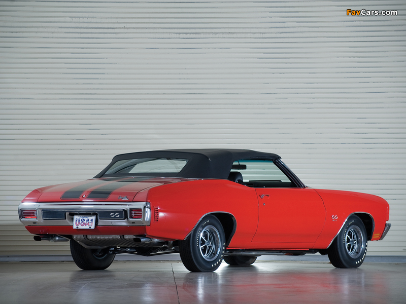 Chevrolet Chevelle SS 454 LS6 Convertible 1970 images (800 x 600)