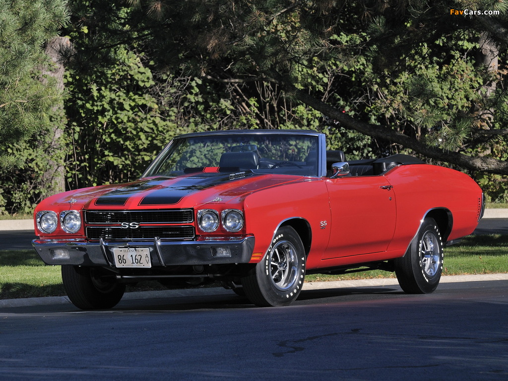 Chevrolet Chevelle SS 454 LS5 Convertible 1970 pictures (1024 x 768)