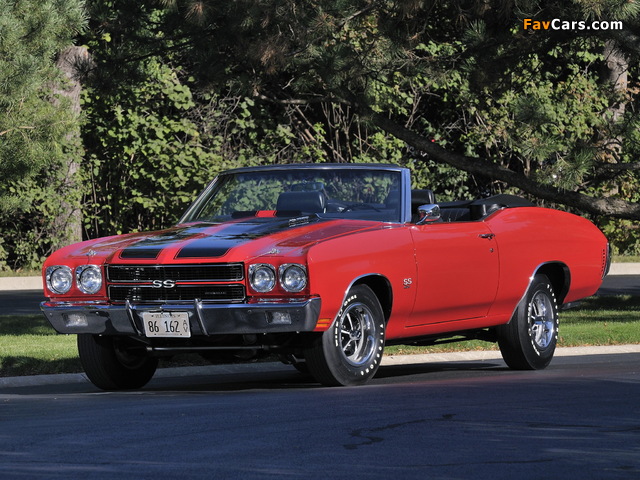 Chevrolet Chevelle SS 454 LS5 Convertible 1970 pictures (640 x 480)