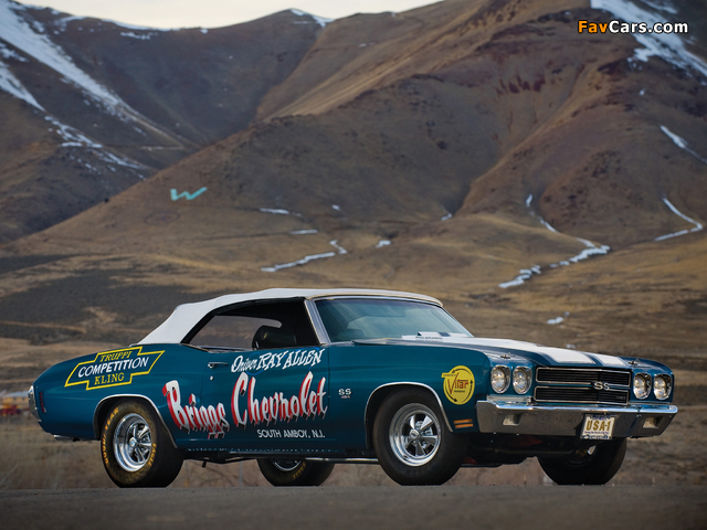 Chevrolet Chevelle SS 454 LS6 Convertible NHRA Super Stock Race Car 1970 pictures (640 x 480)