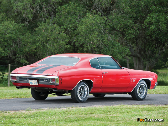 Chevrolet Chevelle SS 396 Hardtop Coupe 1970 wallpapers (640 x 480)