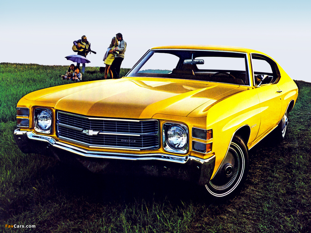 Chevrolet Chevelle Malibu Sport Coupe 1971 images (1024 x 768)
