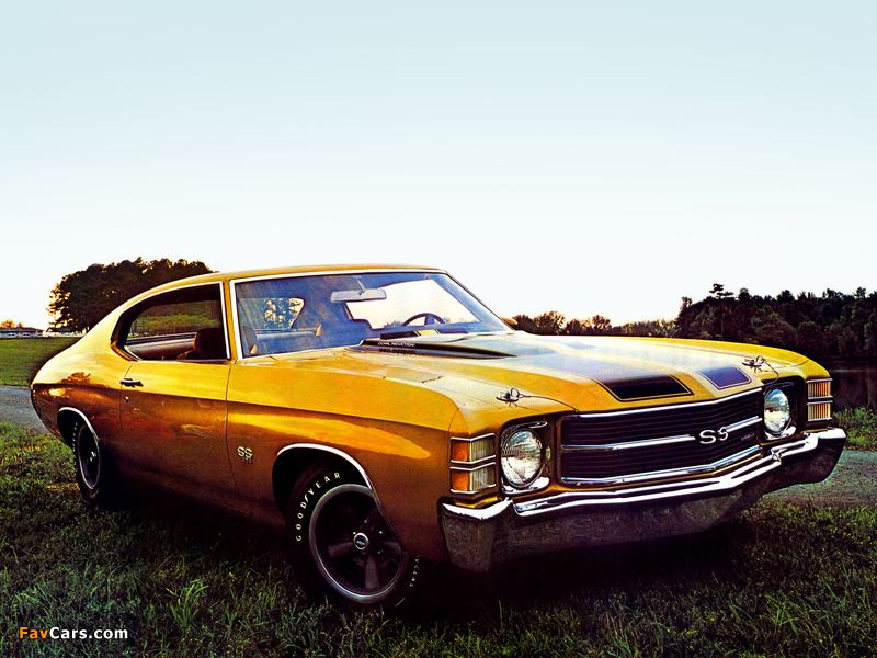 Chevrolet Chevelle SS 454 Hardtop Coupe (3637) 1971 wallpapers (800 x 600)