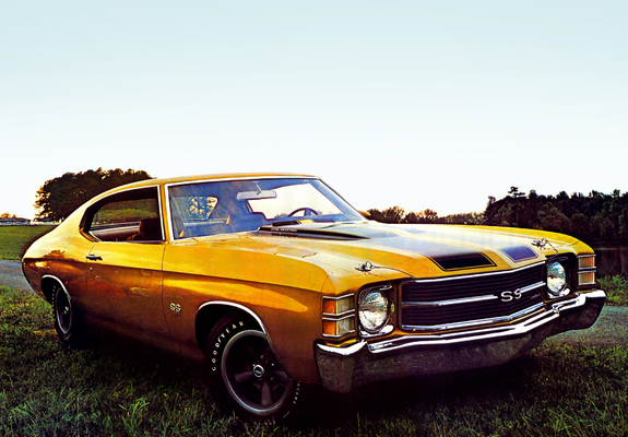 Chevrolet Chevelle SS 454 Hardtop Coupe (3637) 1971 wallpapers
