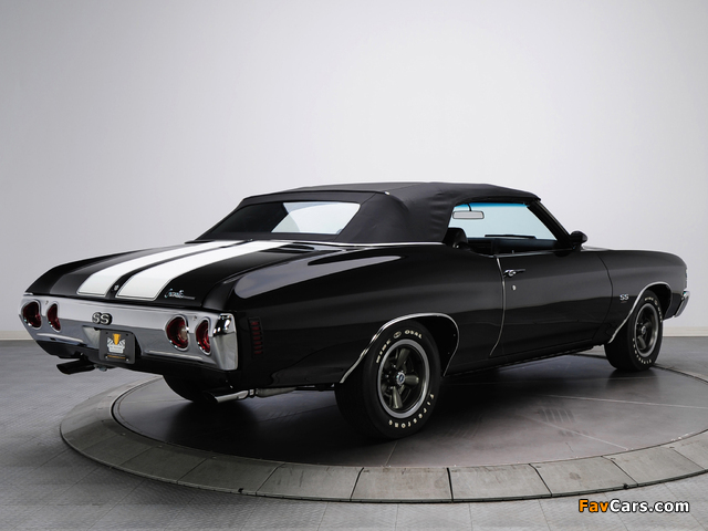 Chevrolet Chevelle SS 454 LS5 Convertible 1971 wallpapers (640 x 480)