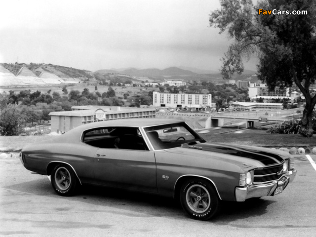 Chevrolet Chevelle SS 454 Hardtop Coupe (3637) 1971 wallpapers (640 x 480)