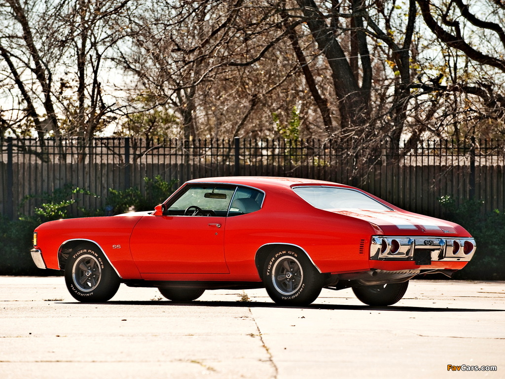 Chevrolet Chevelle SS Hardtop Coupe 1972 wallpapers (1024 x 768)