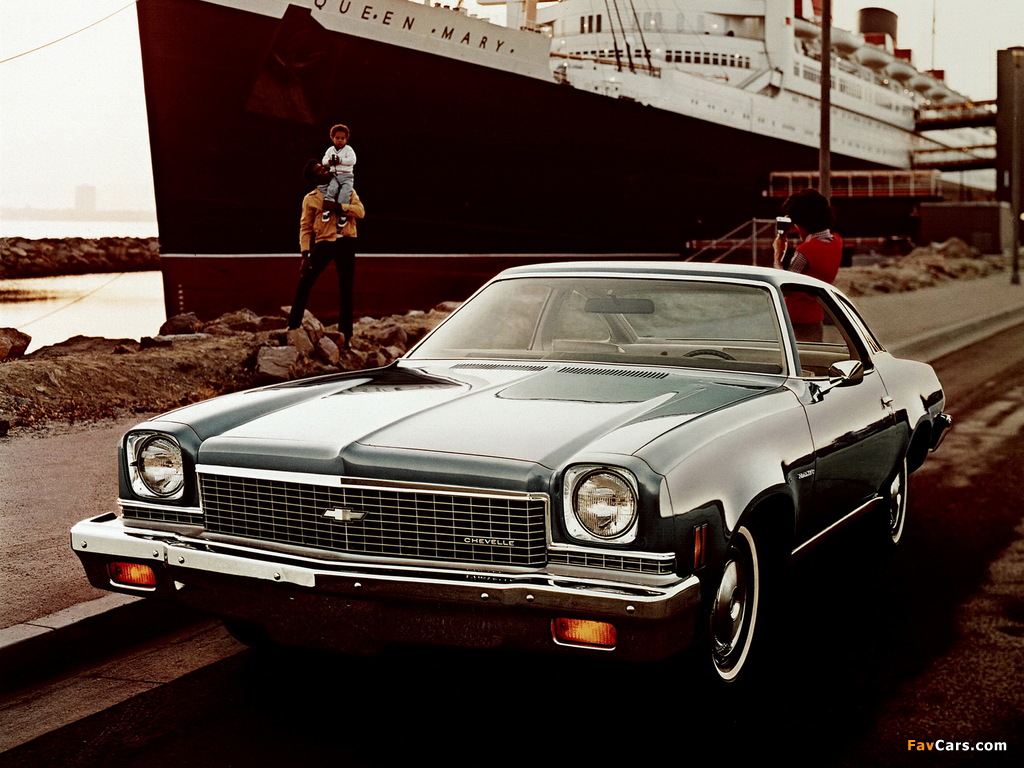 Chevrolet Chevelle Malibu Colonnade Coupe 1973 images (1024 x 768)