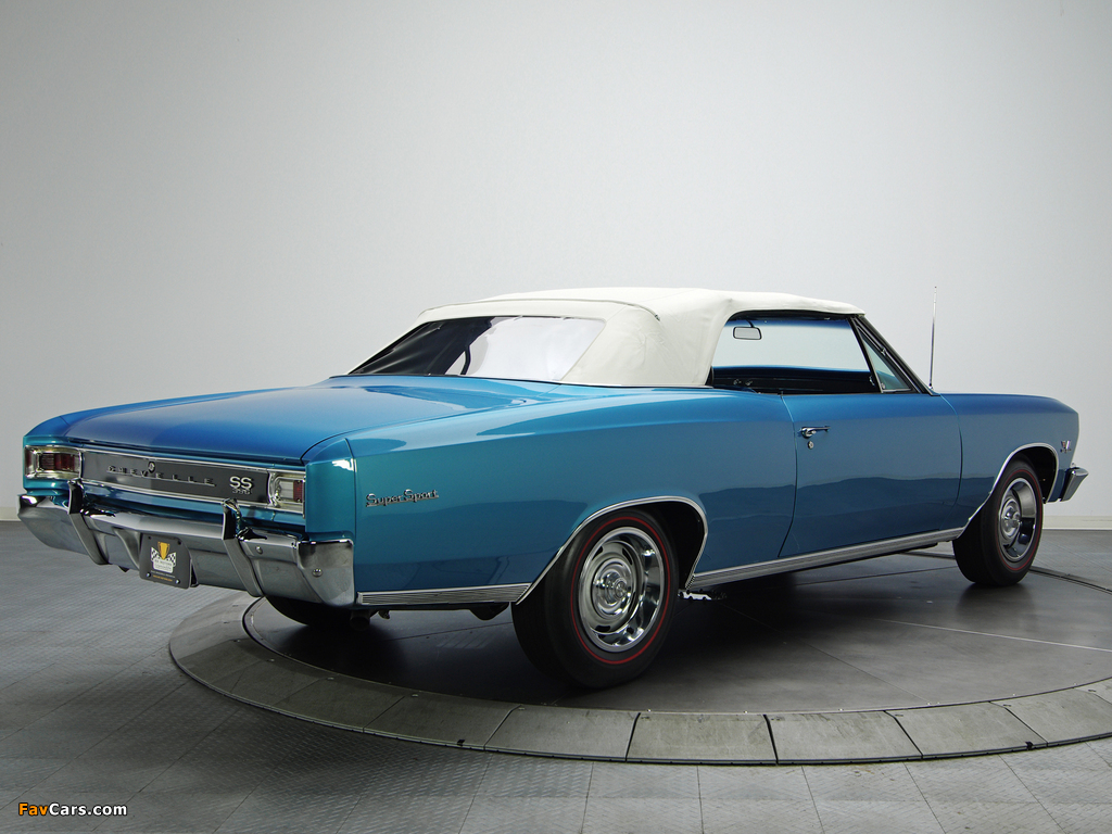 Images of Chevrolet Chevelle SS 396 Convertible 1966 (1024 x 768)